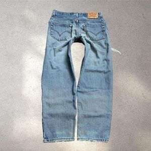 Levi’s 560 Mid Rise Comfort Fit Straight Jeans